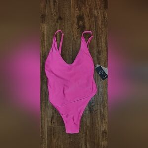 Pink One-Piece Swimsuit